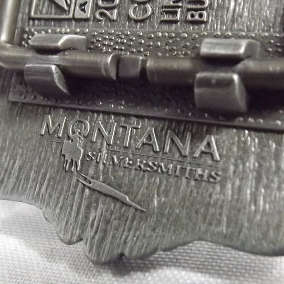 Hesston NFR 2003 Miniature Belt Buckle - Picture 6 of 8